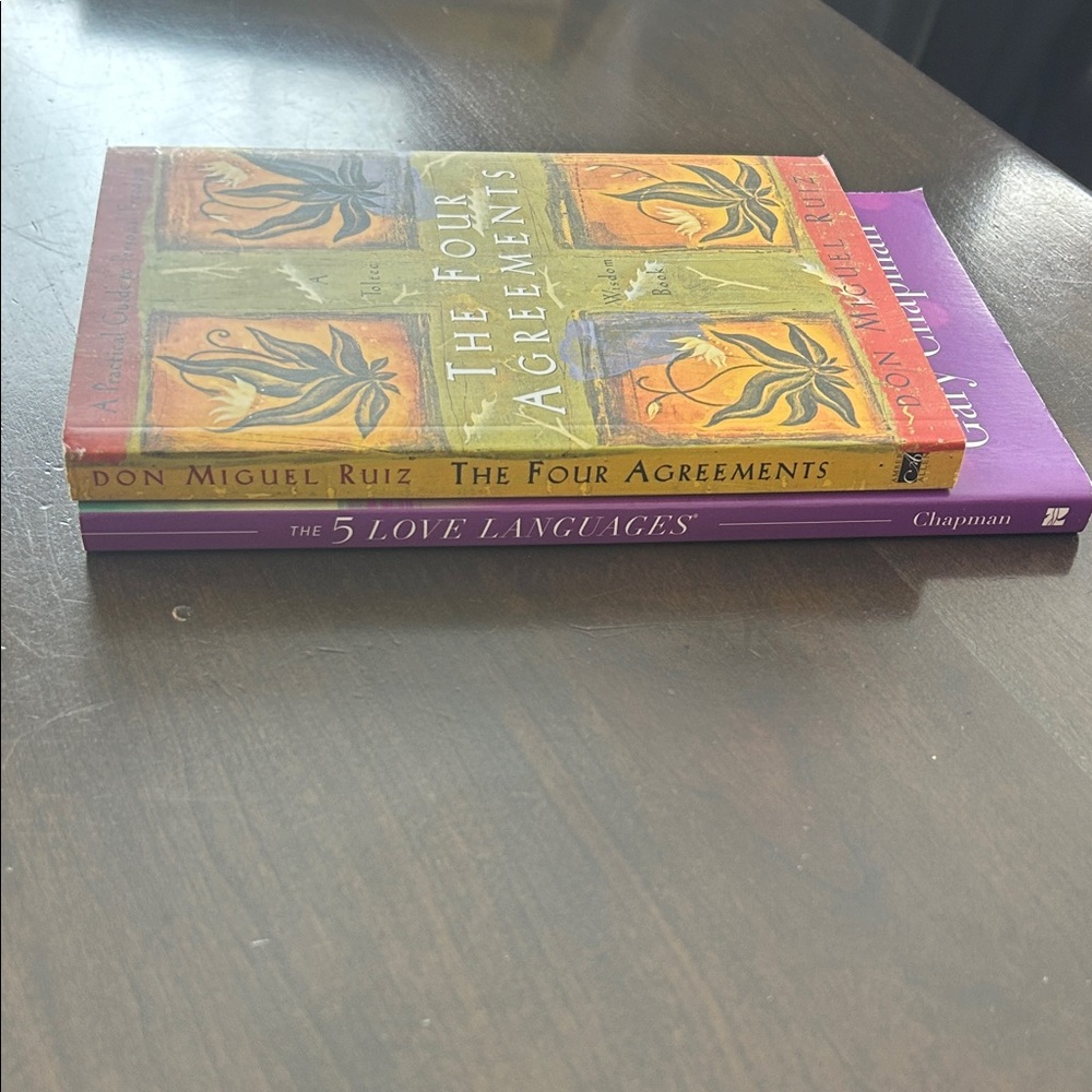 5 Love Languages & Four Agreements- Chapman and Ruiz Book Set